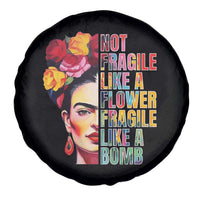 Women's Rights Spare Tire Cover Not Fragile Like A Flower Fragile Like A Bomb
