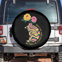 Not Fragile Like A Flower Fragile Like A Bomb Women's Rights RBG Ruth Bader Ginsburg Spare Tire Cover