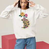 Not Fragile Like A Flower Fragile Like A Bomb Women's Rights RBG Ruth Bader Ginsburg Sweatshirt - Wonder Print Shop