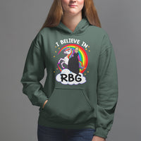 I Believe In RBG Unicorn Feminist Women's Rights Hoodie - Wonder Print Shop