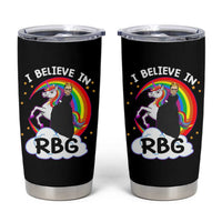 I Believe In RBG Unicorn Feminist Women's Rights Tumbler Cup
