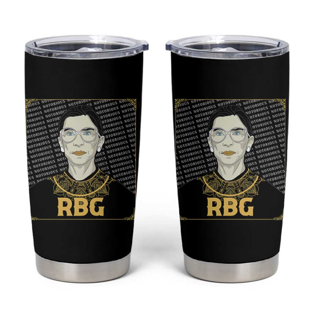Feminist Tumbler Cup Notorious RBG Ruth Bader Ginsburg Women's Rights
