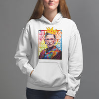 Women's Rights Hoodie Notorious RBG Ruth Bader Ginsburg Feminist - Wonder Print Shop