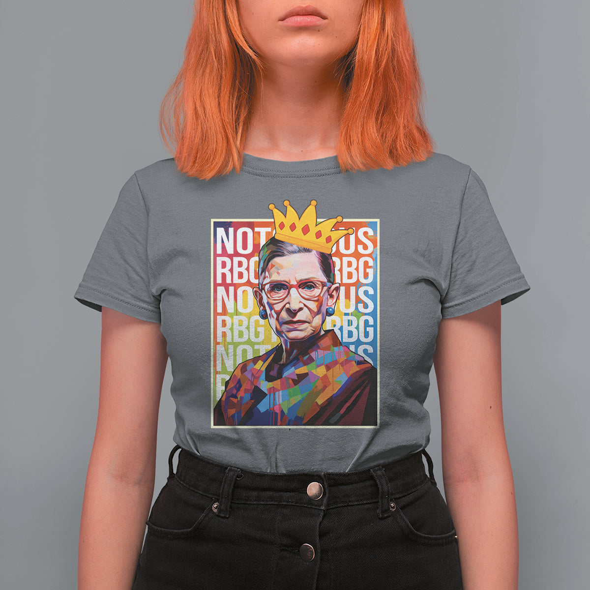 Women's Rights T Shirt For Women Notorious RBG Ruth Bader Ginsburg Feminist - Wonder Print Shop