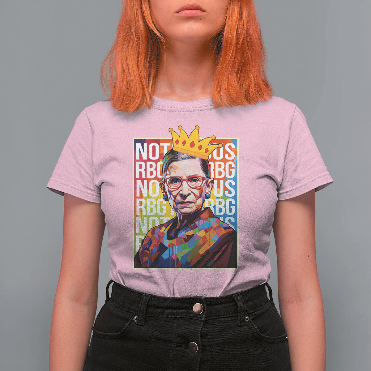Women's Rights T Shirt For Women Notorious RBG Ruth Bader Ginsburg Feminist - Wonder Print Shop