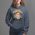 Never Underestimate The Power Of A Girl With A Book Hoodie Feminist RBG Ruth Bader Ginsburg - Wonder Print Shop