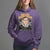 Never Underestimate The Power Of A Girl With A Book Hoodie Feminist RBG Ruth Bader Ginsburg - Wonder Print Shop