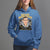 Never Underestimate The Power Of A Girl With A Book Hoodie Feminist RBG Ruth Bader Ginsburg - Wonder Print Shop