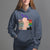 Feminist Hoodie Never Underestimate The Power Of A Girl With A Book RBG - Wonder Print Shop