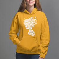 Women's Rights Hoodie Little Girls With Dreams Become Women With Vision - Wonder Print Shop