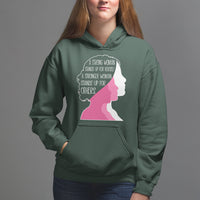 Women's Rights Hoodie A Strong Women Stands Up For Herself A Stronger Woman Stands Up For Others - Wonder Print Shop