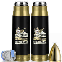 Feminist Bullet Tumbler Pro Choice Pro Feminism Pro Cats Funny Cat Coffee