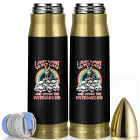 Feminist Bullet Tumbler I Just Want To Pet Cats and Crush The Patriarchy