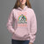 Feminist Hoodie I Just Want To Pet Cats and Crush The Patriarchy - Wonder Print Shop