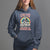 Feminist Hoodie I Just Want To Pet Cats and Crush The Patriarchy - Wonder Print Shop