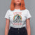 Feminist T Shirt For Women I Just Want To Pet Cats and Crush The Patriarchy - Wonder Print Shop