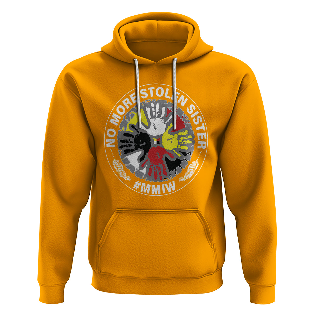 MMIW Hoodie No More Stolen Sisters Stop Missing Murdered Indigenous Women Girl - Wonder Print Shop