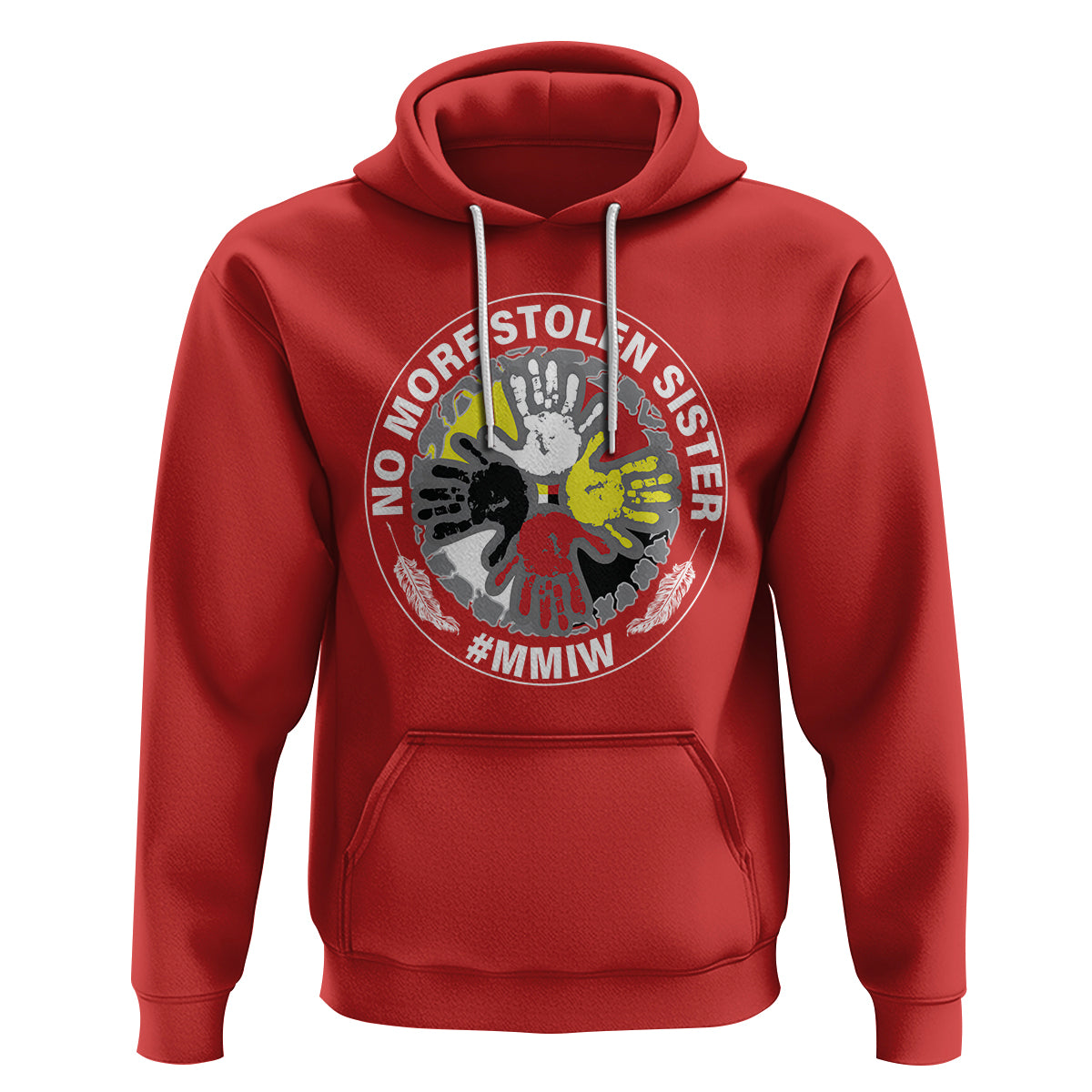 MMIW Hoodie No More Stolen Sisters Stop Missing Murdered Indigenous Women Girl - Wonder Print Shop