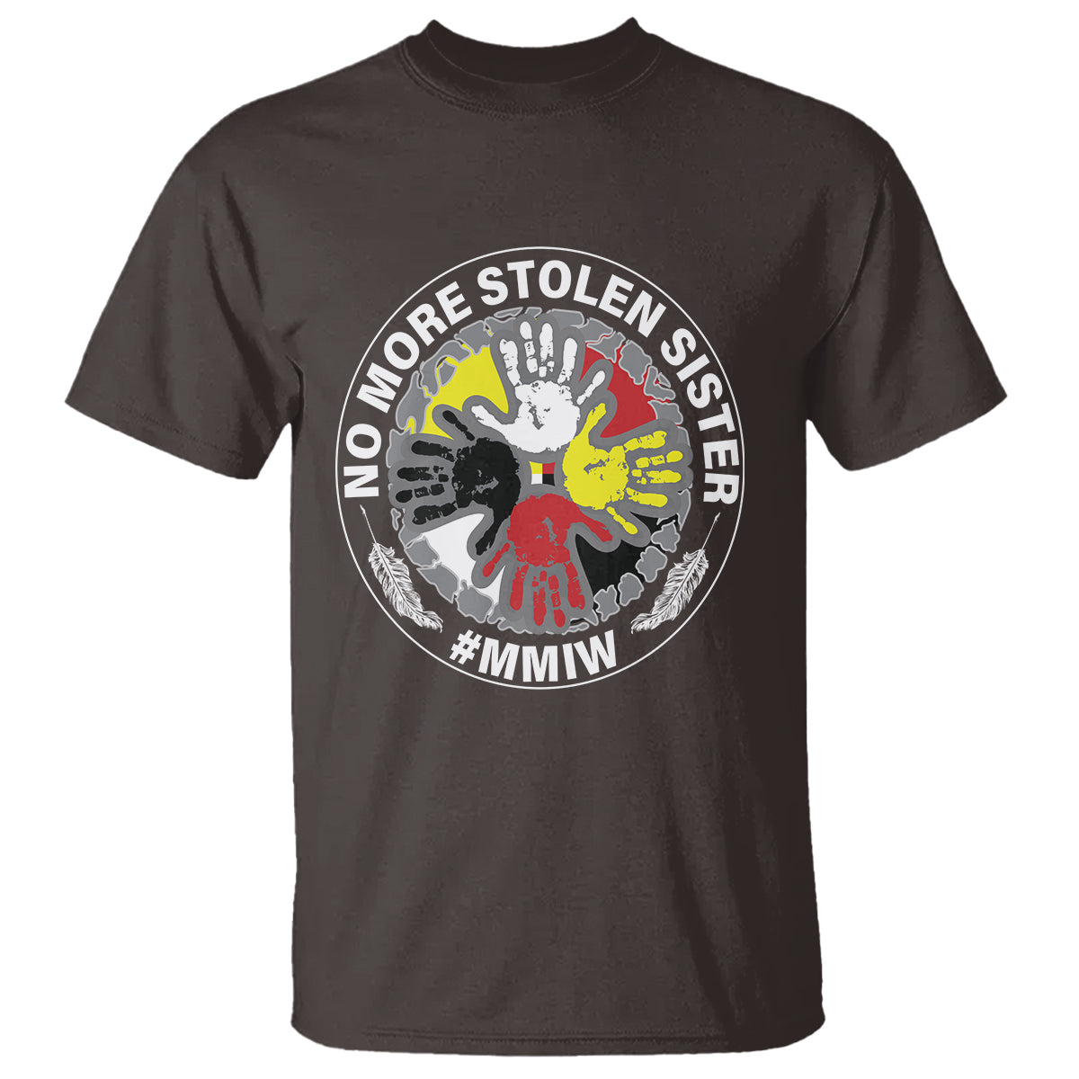 MMIW T Shirt No More Stolen Sisters Stop Missing Murdered Indigenous Women Girl - Wonder Print Shop