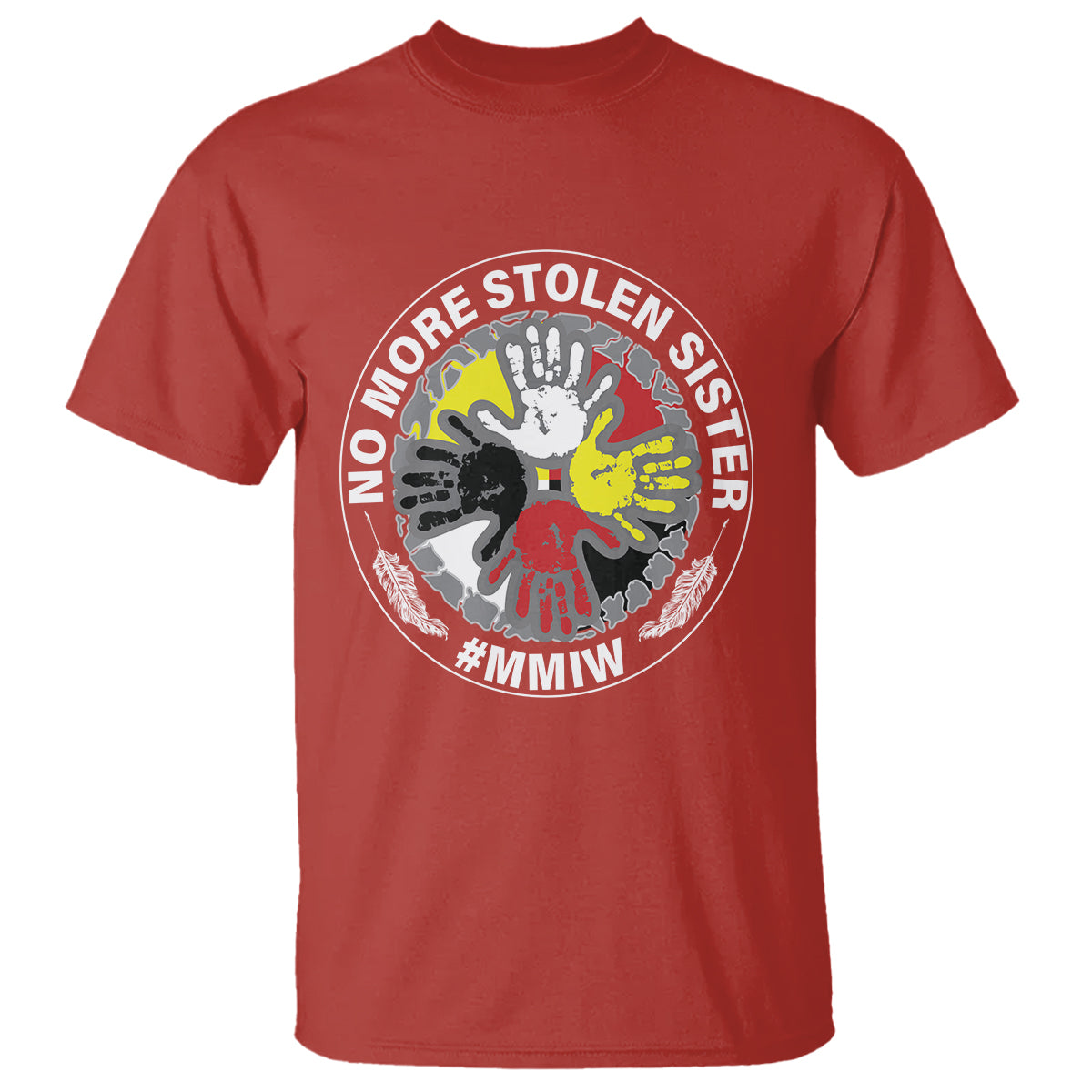 MMIW T Shirt No More Stolen Sisters Stop Missing Murdered Indigenous Women Girl - Wonder Print Shop