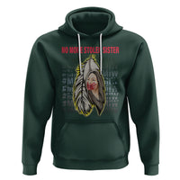 MMIW Hoodie No More Stolen Sisters Stop Missing Murdered Indigenous Women Girl - Wonder Print Shop