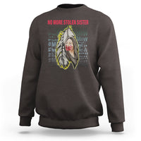 MMIW Sweatshirt No More Stolen Sisters Stop Missing Murdered Indigenous Women Girl - Wonder Print Shop