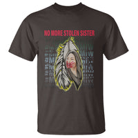 MMIW T Shirt No More Stolen Sisters Stop Missing Murdered Indigenous Women Girl - Wonder Print Shop