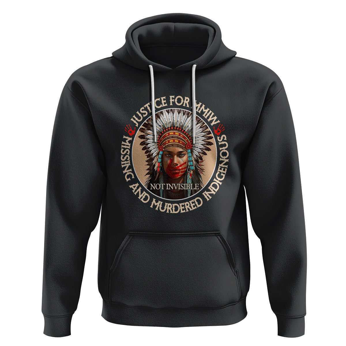 MMIW Hoodie Justice For Missing Murdered Indigenous Women Girl - Wonder Print Shop