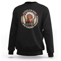 MMIW Sweatshirt Justice For Missing Murdered Indigenous Women Girl - Wonder Print Shop