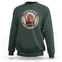 MMIW Sweatshirt Justice For Missing Murdered Indigenous Women Girl - Wonder Print Shop