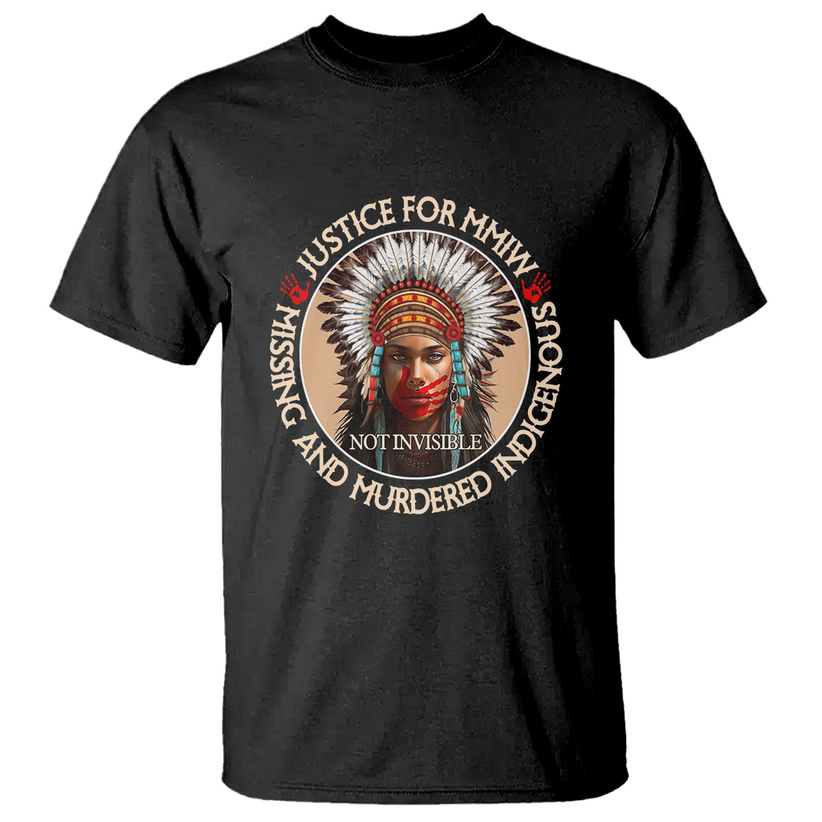 MMIW T Shirt Justice For Missing Murdered Indigenous Women Girl - Wonder Print Shop