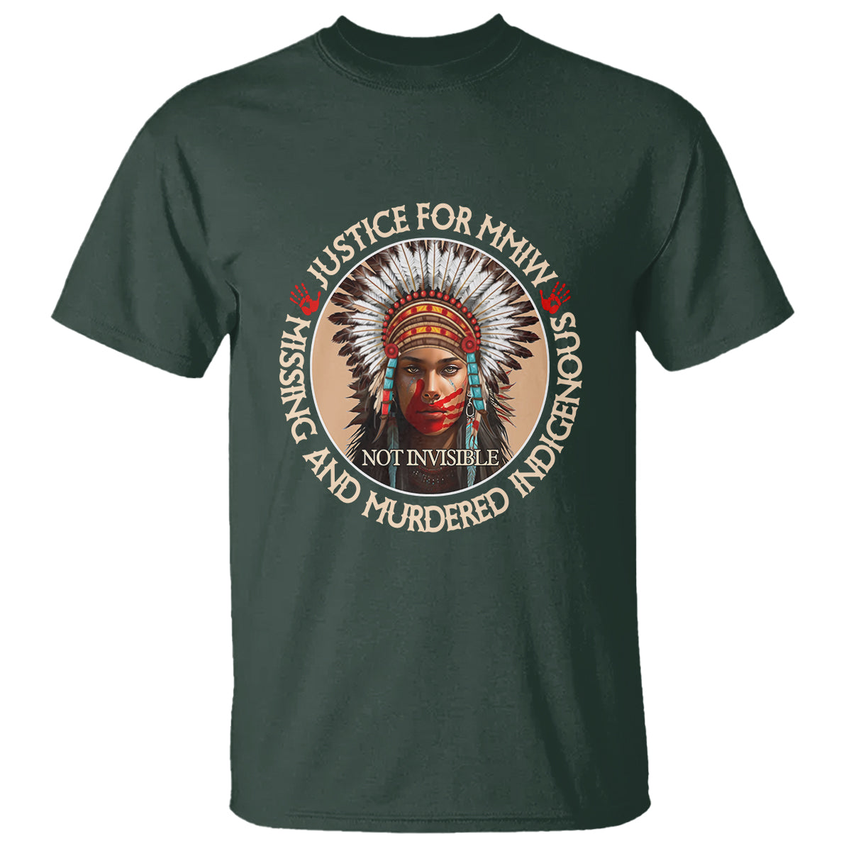 MMIW T Shirt Justice For Missing Murdered Indigenous Women Girl - Wonder Print Shop