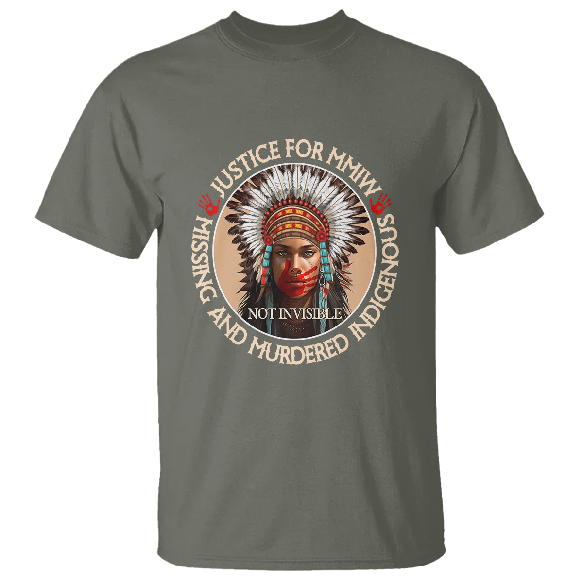 MMIW T Shirt Justice For Missing Murdered Indigenous Women Girl - Wonder Print Shop