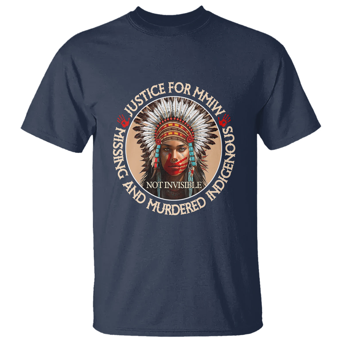 MMIW T Shirt Justice For Missing Murdered Indigenous Women Girl - Wonder Print Shop