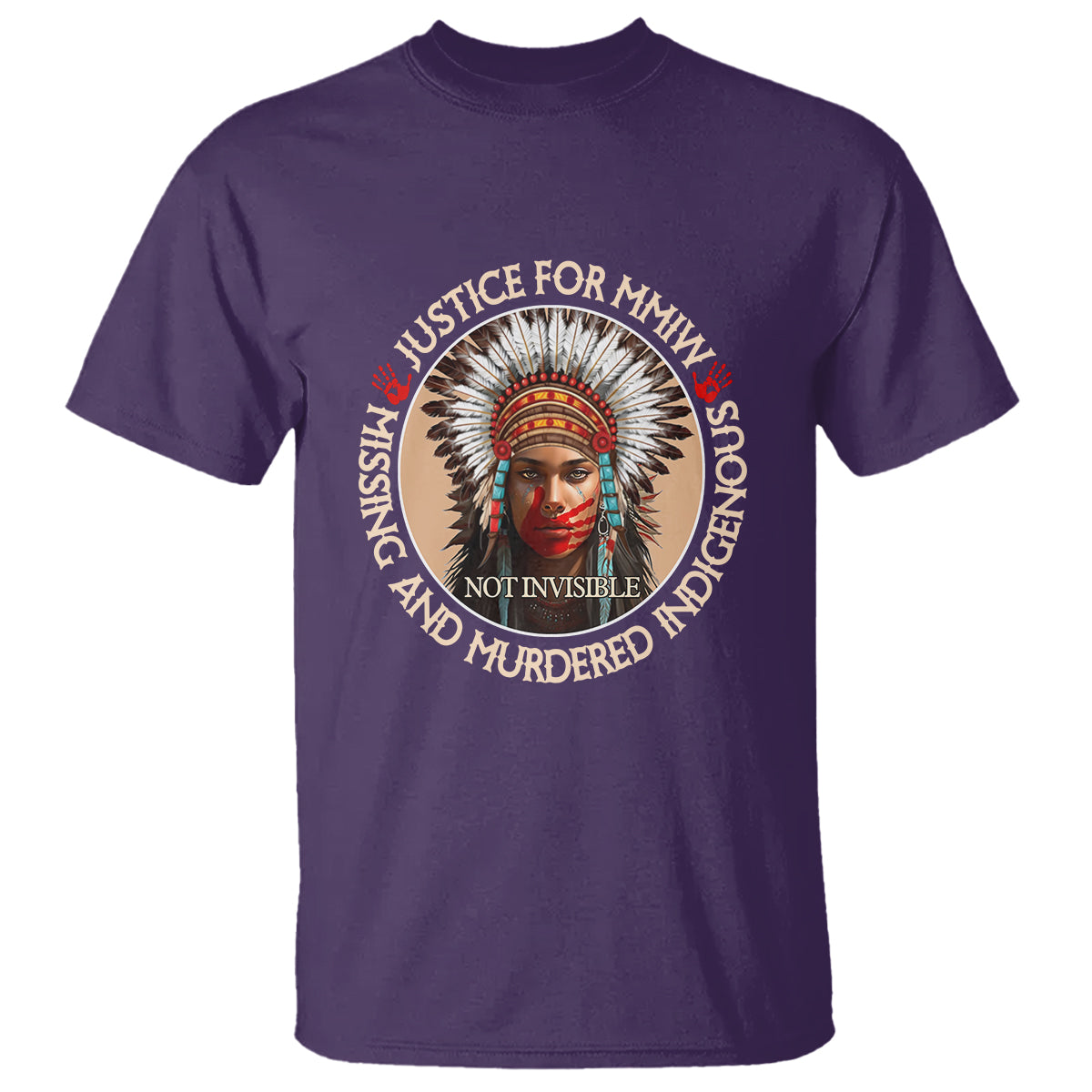 MMIW T Shirt Justice For Missing Murdered Indigenous Women Girl - Wonder Print Shop