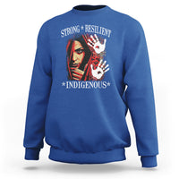 MMIW Sweatshirt Strong Resilient Indigenous Women Native American - Wonder Print Shop