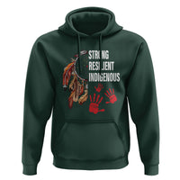 MMIW Hoodie Strong Resilient Indigenous Women Native American - Wonder Print Shop