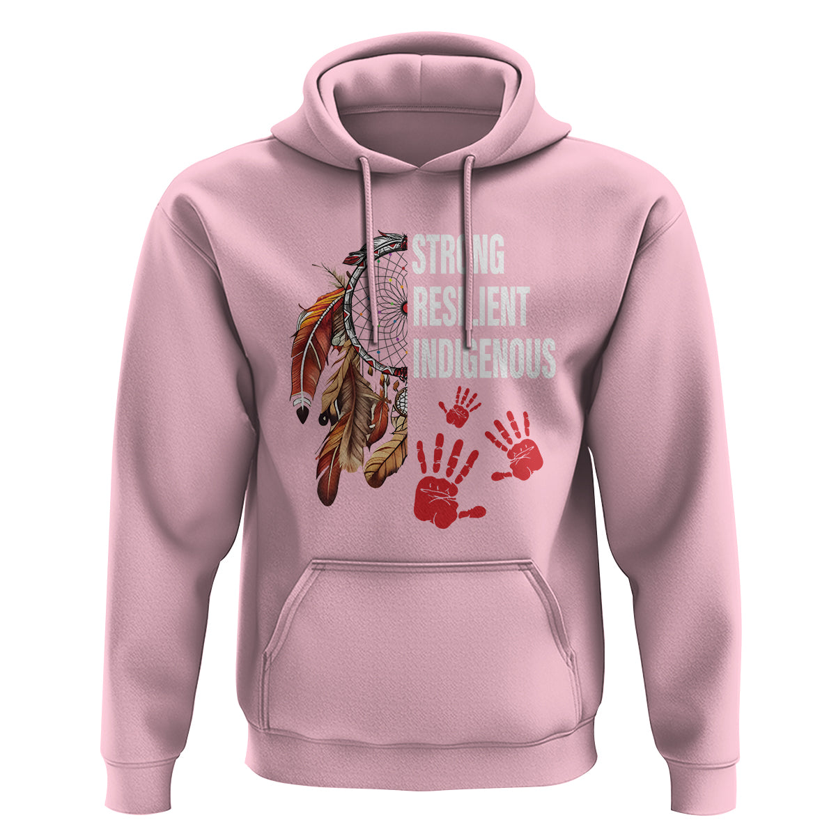 MMIW Hoodie Strong Resilient Indigenous Women Native American - Wonder Print Shop