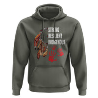 MMIW Hoodie Strong Resilient Indigenous Women Native American - Wonder Print Shop