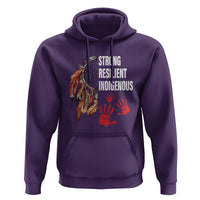 MMIW Hoodie Strong Resilient Indigenous Women Native American - Wonder Print Shop
