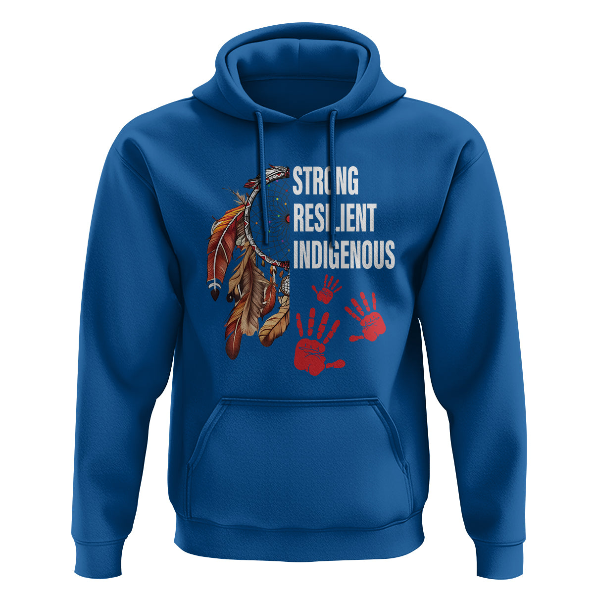MMIW Hoodie Strong Resilient Indigenous Women Native American - Wonder Print Shop