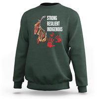 MMIW Sweatshirt Strong Resilient Indigenous Women Native American - Wonder Print Shop