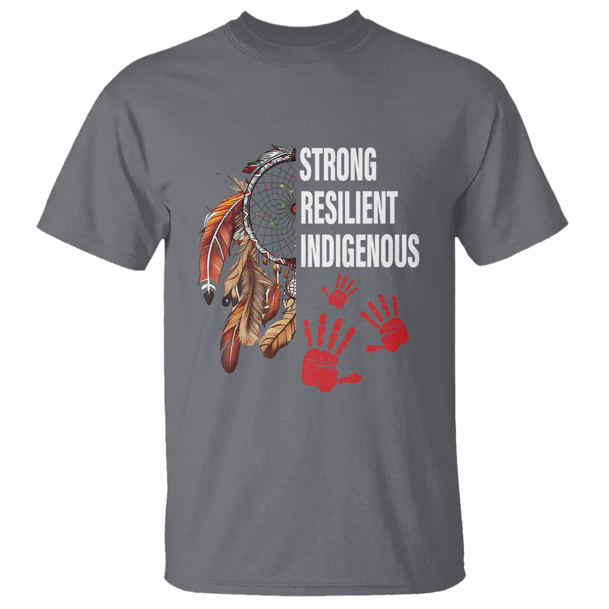 MMIW T Shirt Strong Resilient Indigenous Women Native American - Wonder Print Shop