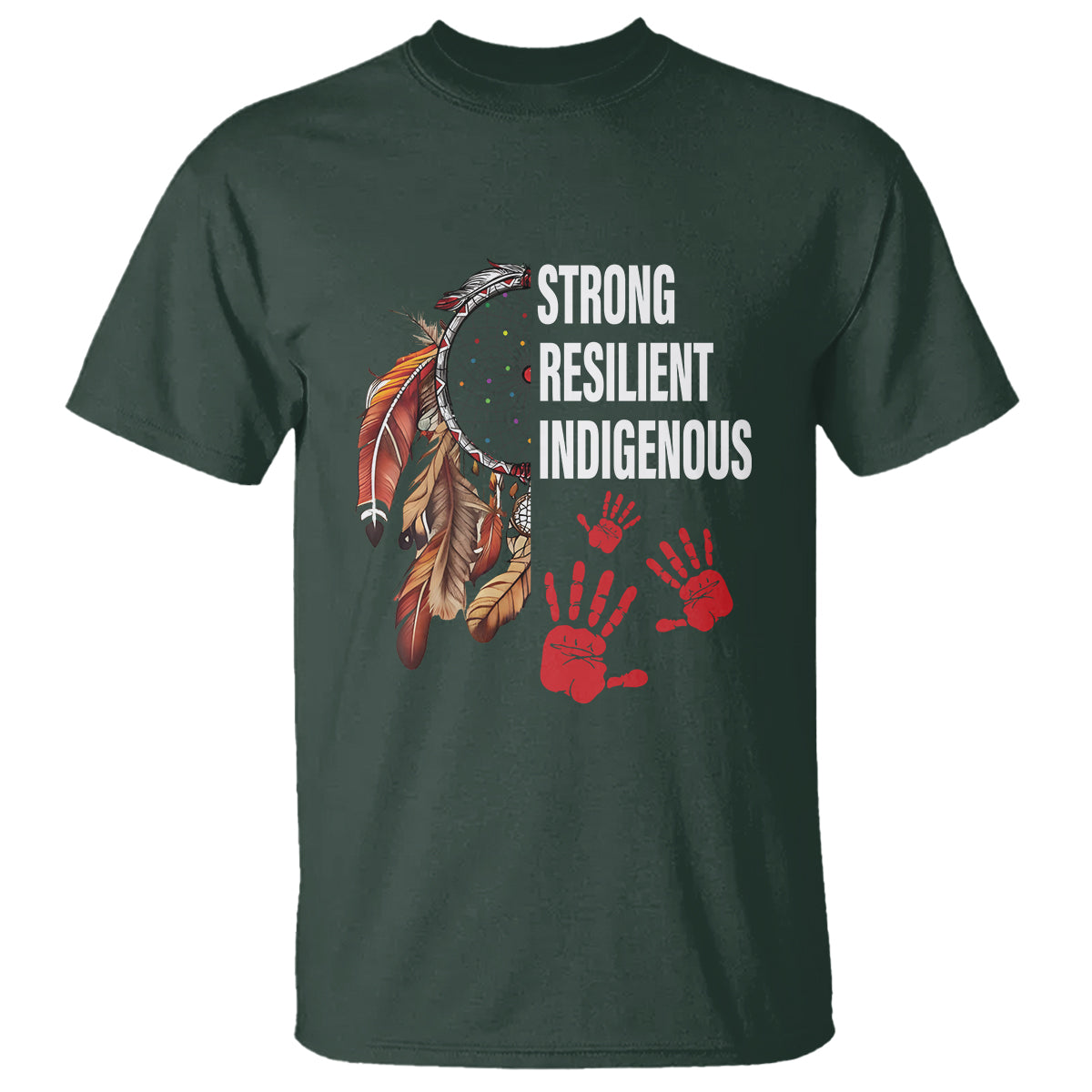 MMIW T Shirt Strong Resilient Indigenous Women Native American - Wonder Print Shop