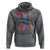 Mental Health Hoodie Existential Dread Liquid Melting Typography - Wonder Print Shop