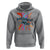 Mental Health Hoodie Existential Dread Liquid Melting Typography - Wonder Print Shop
