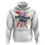 Mental Health Hoodie Existential Dread Liquid Melting Typography - Wonder Print Shop