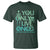 Mental Health Crisis T Shirt You Only Live Once Good I'm Not Doing This Shit Skeleton Existential Dread - Wonder Print Shop