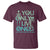 Mental Health Crisis T Shirt You Only Live Once Good I'm Not Doing This Shit Skeleton Existential Dread - Wonder Print Shop