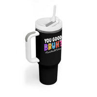 Mental Health Awareness Tumbler With Handle You Good Bruh? Counselor Therapist